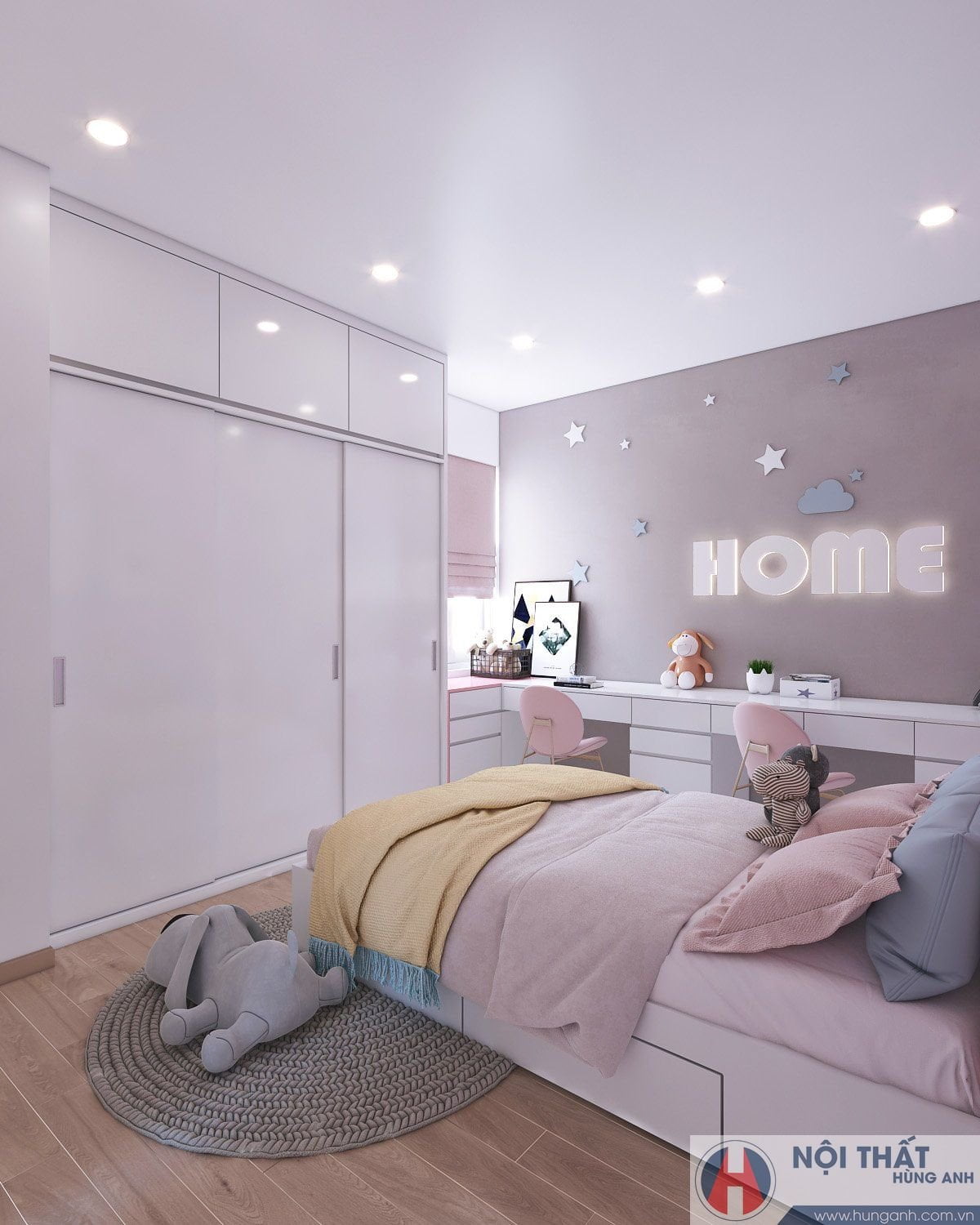 Thiết công nội thất chung cư Chị Hương, Định Công - Kiến Trúc Và Nội ...
